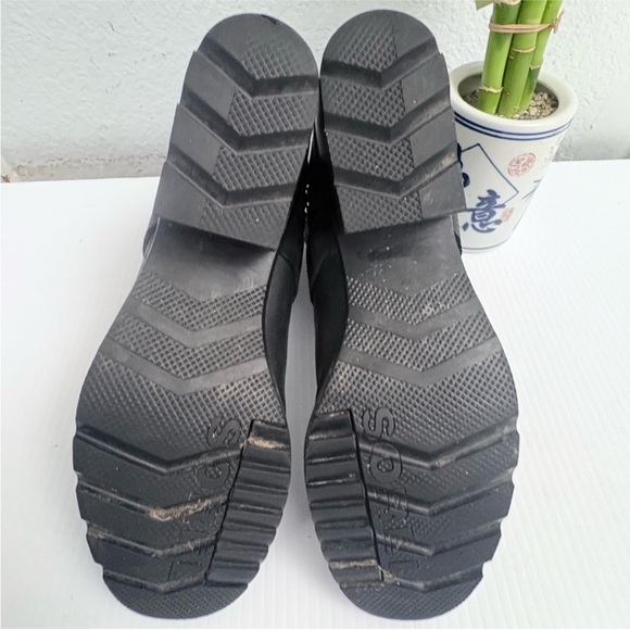 SOREL Cate Black Heeled Women’s Boots Size 9 - Picture 9 of 11